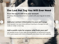 I Has A Wiggle Butt Bad Tag with QR Code