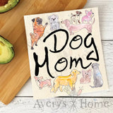 Dog Mom Swedish Dish Cloth